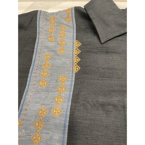 Tommy Bahama 100% Silk Retro Bowling Button-Up Shirt Size XL - Picture 5 of 7